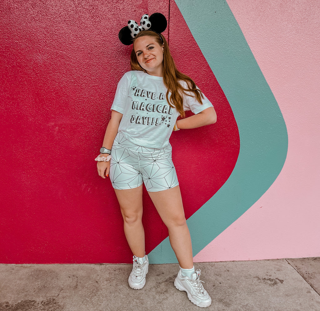 Have A Magical Day in white SAMPLE tee
