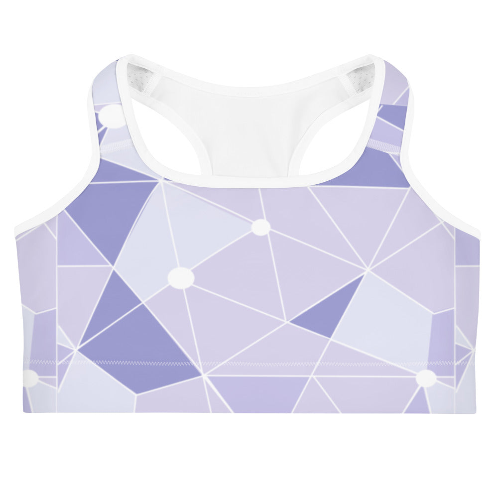 Purple Wall Sports bra