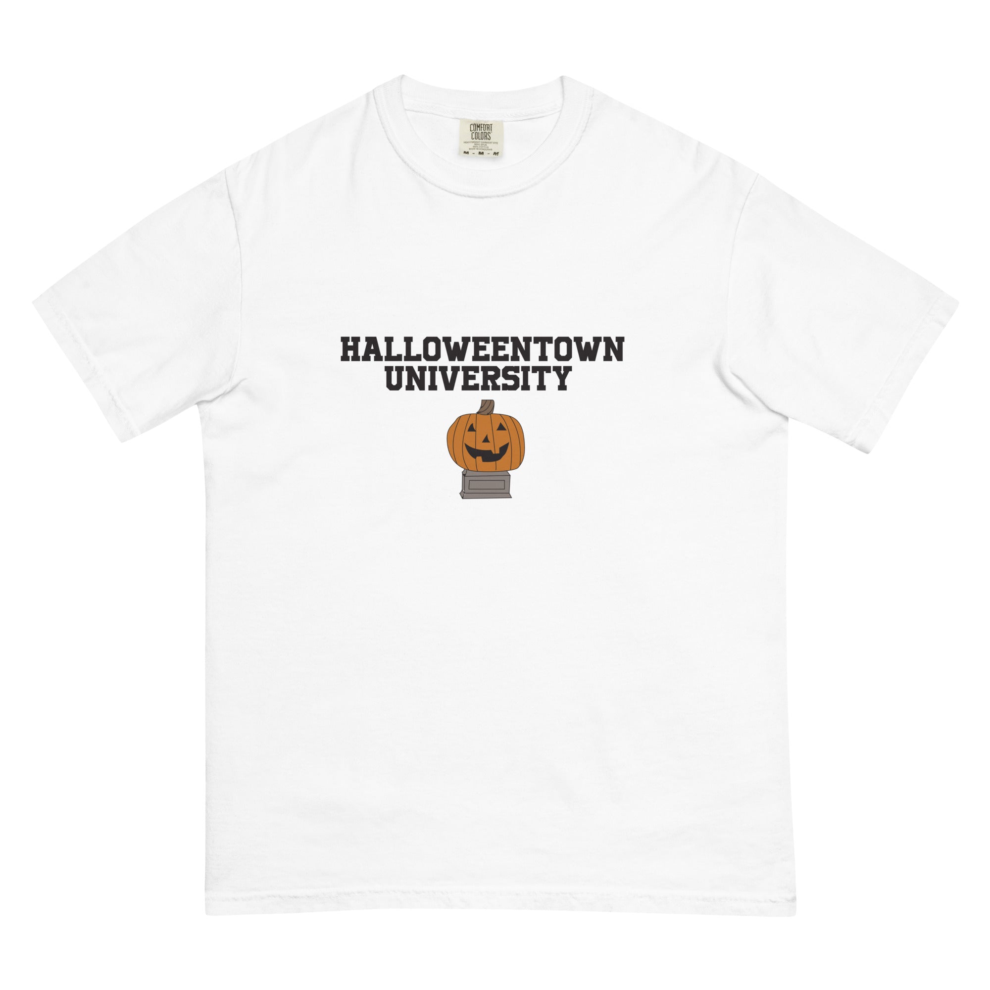 Halloweentown University garment-dyed heavyweight t-shirt (comfort colors)