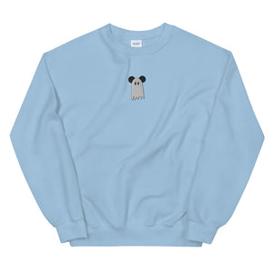 Mickey Ghost Embroidered Unisex Sweatshirt