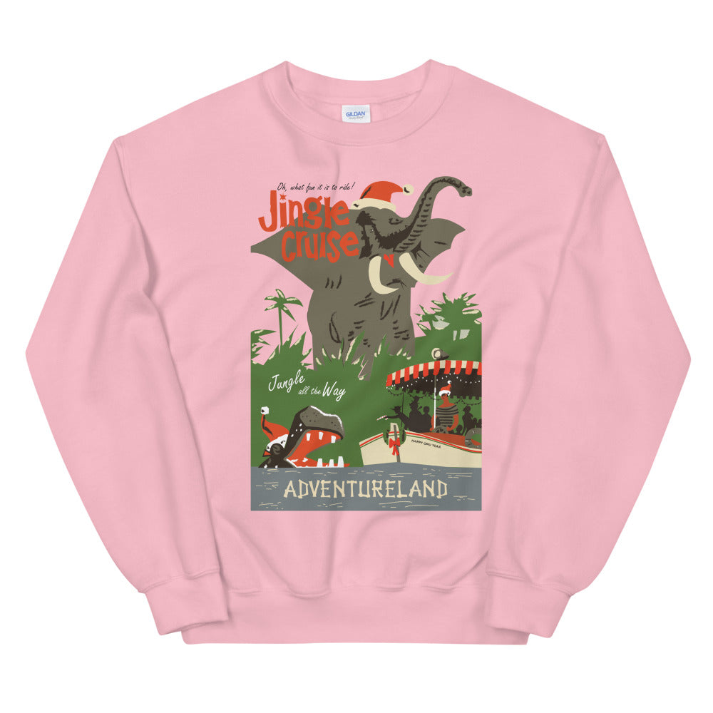 Vintage Inspired Jingle Cruise Unisex Sweatshirt