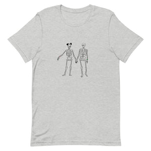 Skeleton Couple at the Kingdom Short-Sleeve Unisex T-Shirt