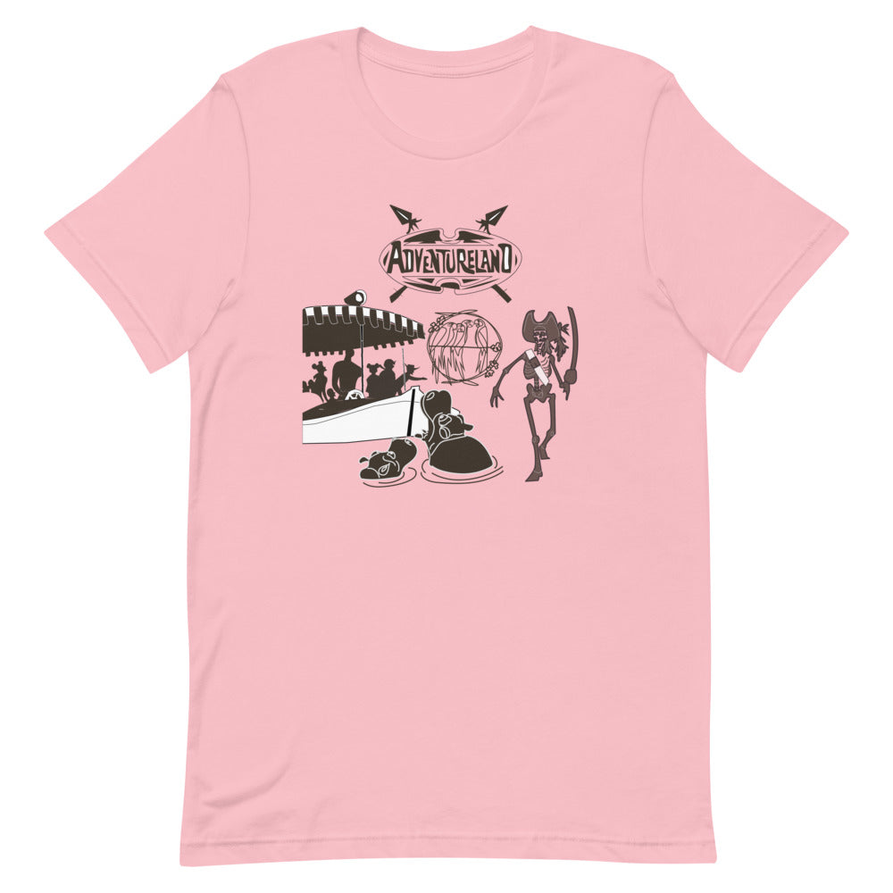 And So The Adventure Begins - Pink Forest Essential T-Shirt for Sale by  artcascadia