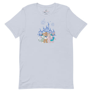Duffy and Friends at the Castle Short-sleeve unisex t-shirt